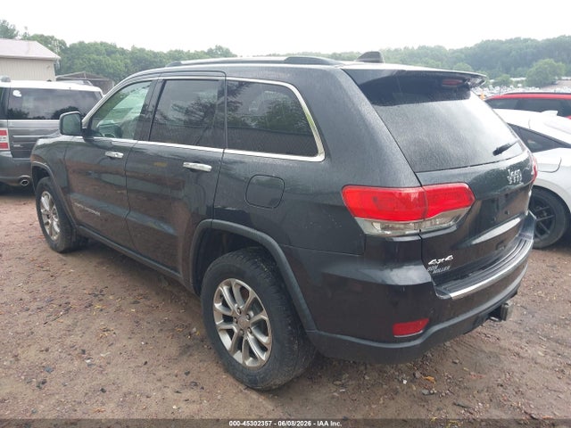 Aukcja sprzedaży 2015 Jeep Grand Cherokee Limited, vin: 1C4RJFBGXFC213109, numer aukcji: 45302357