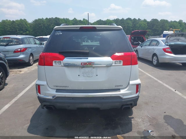 2016 Gmc Terrain Slt მანქანა იყიდება აუქციონზე, vin: 2GKFLUE33G6265819, აუქციონის ნომერი: 45302522