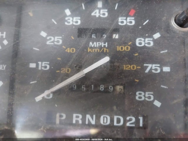 45302659 :رقم المزاد ، 1FTCR10U6MUB33890 vin ، 1991 Ford Ranger مزاد بيع