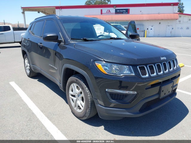 Продажа на аукционе авто 2018 Jeep Compass Sport Fwd, vin: 3C4NJCAB8JT374395, номер лота: 45302759