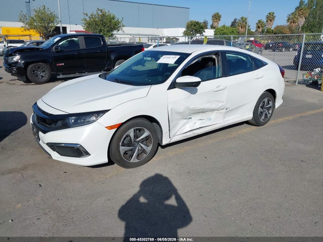 Honda Civic Lx 2019 19XFC2F6XKE214447 Image 2