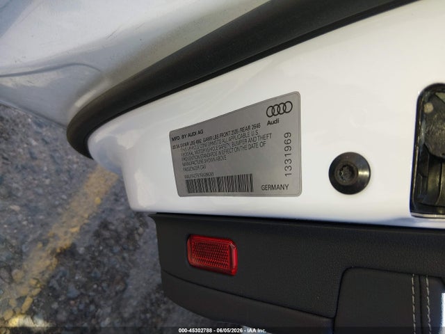 45302788 :رقم المزاد ، WAUFACF57RA098069 vin ، 2024 Audi A5 Sportback Premium Plus 45 Tfsi Quattro S Tronic مزاد بيع