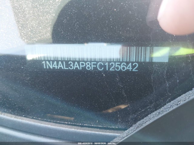 Продажа на аукционе авто 2015 Nissan Altima 2.5 S, vin: 1N4AL3AP8FC125642, номер лота: 45302818