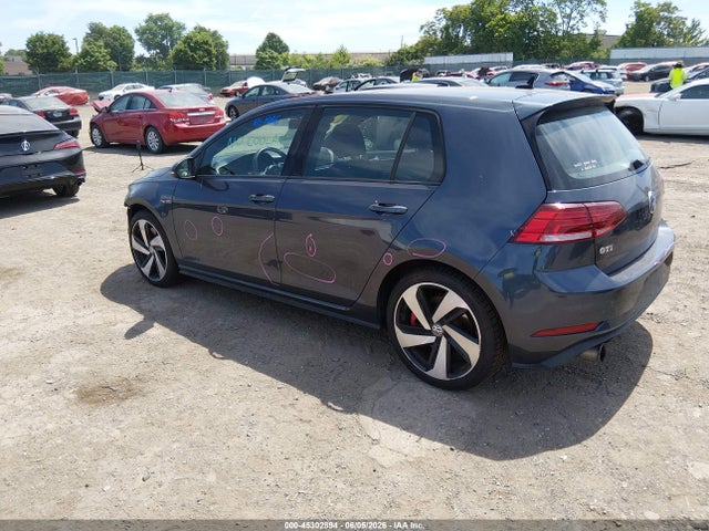 Aukcja sprzedaży 2018 Volkswagen Golf Gti 2.0t Autobahn/2.0t S/2.0t Se, vin: 3VW447AU2JM260105, numer aukcji: 45302894