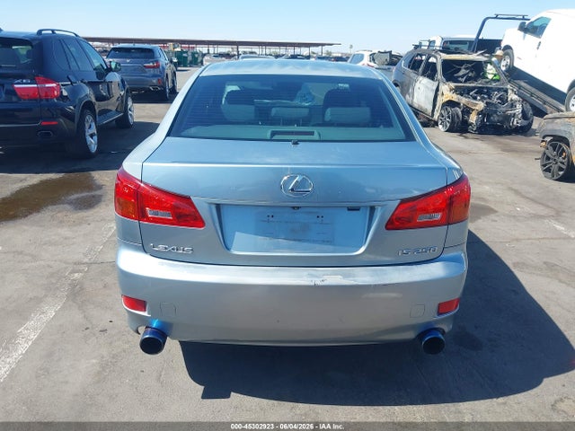 Aukcja sprzedaży 2006 Lexus Is 250, vin: JTHBK262165019934, numer aukcji: 45302923