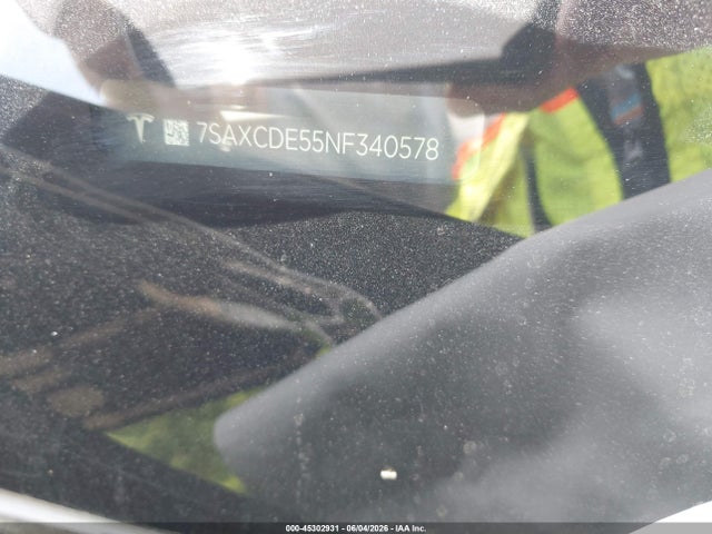 Aukcja sprzedaży 2022 Tesla Model X Dual Motor All-wheel Drive/plaid Tri Motor All-wheel Drive, vin: 7SAXCDE55NF340578, numer aukcji: 45302931
