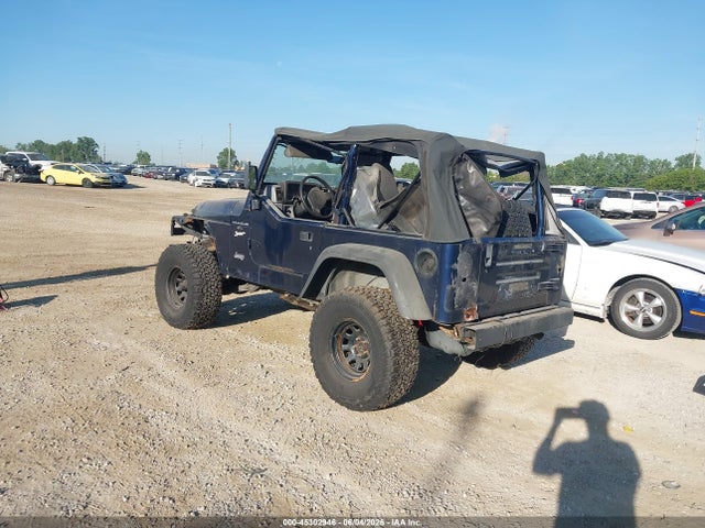 Aukcja sprzedaży 1997 Jeep Wrangler Sport, vin: 1J4FY19S8VP445544, numer aukcji: 45302946