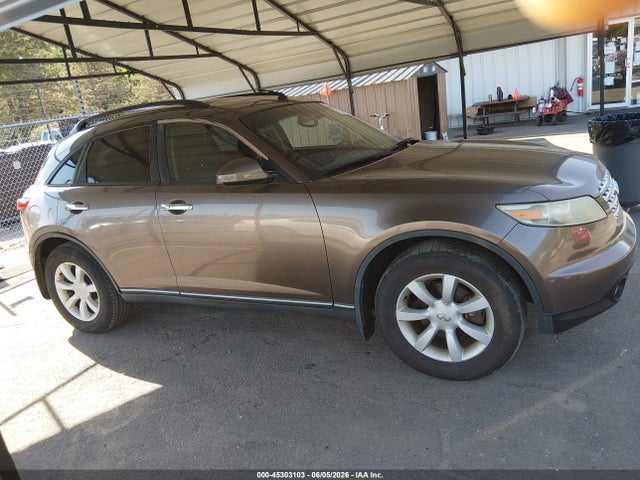 Aukcja sprzedaży 2005 Infiniti Fx35, vin: JNRAS08W25X210847, numer aukcji: 45303103