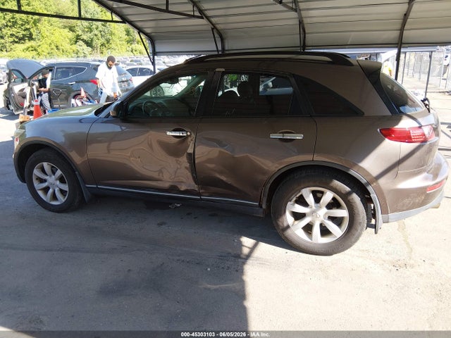 Aukcja sprzedaży 2005 Infiniti Fx35, vin: JNRAS08W25X210847, numer aukcji: 45303103
