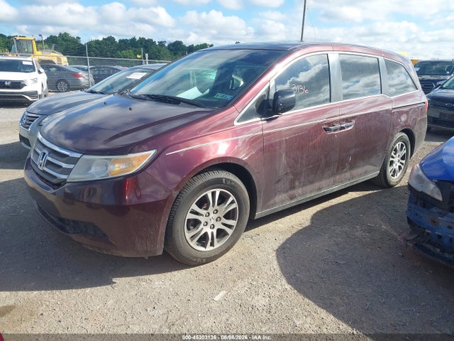 2012 Honda Odyssey Ex-l მანქანა იყიდება აუქციონზე, vin: 5FNRL5H60CB047605, აუქციონის ნომერი: 45303136