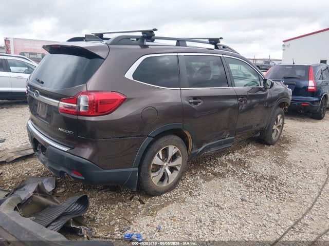 2019 Subaru Ascent Premium მანქანა იყიდება აუქციონზე, vin: 4S4WMABD6K3428155, აუქციონის ნომერი: 45303219