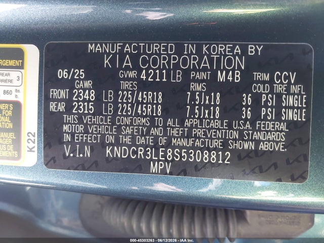 KIA Niro Ex Touring 2025 KNDCR3LE8S5308812 Image 9