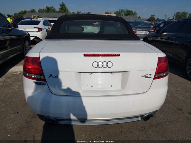 Auction sale of the 2008 Audi A4 2.0t, vin: WAUEF48H88K013551, lot number: 45303276