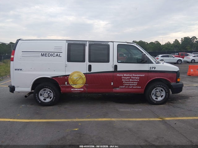 Aukcja sprzedaży 2013 Chevrolet Express 2500 Work Van, vin: 1GCWGFBA2D1112622, numer aukcji: 45303286