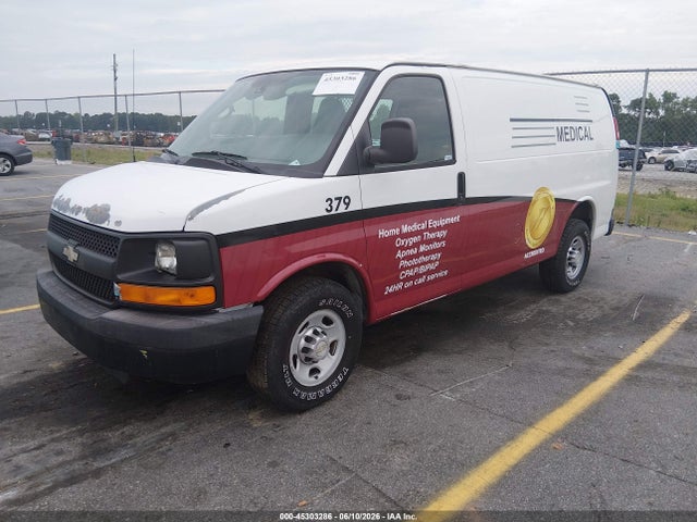 Aukcja sprzedaży 2013 Chevrolet Express 2500 Work Van, vin: 1GCWGFBA2D1112622, numer aukcji: 45303286