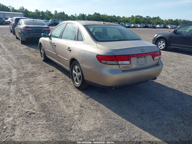 2007 Hyundai Azera Gls მანქანა იყიდება აუქციონზე, vin: KMHFC46D57A199999, აუქციონის ნომერი: 45303288