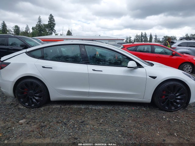 Продажа на аукционе авто 2023 Tesla Model 3 Performance Dual Motor All-wheel Drive, vin: 5YJ3E1EC2PF494896, номер лота: 45303321