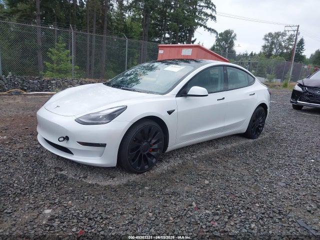 Продажа на аукционе авто 2023 Tesla Model 3 Performance Dual Motor All-wheel Drive, vin: 5YJ3E1EC2PF494896, номер лота: 45303321