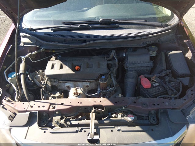 Aukcja sprzedaży 2012 Honda Civic Lx, vin: 2HGFB2F52CH568061, numer aukcji: 45303340