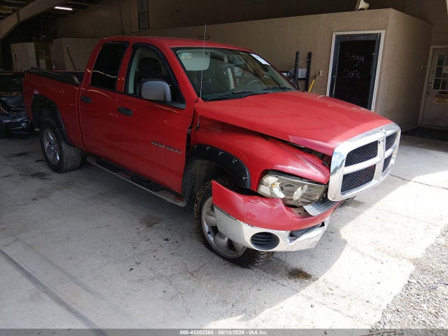 2005 Dodge Ram 1500 Slt/laramie მანქანა იყიდება აუქციონზე, vin: 1D7HU18NX5S101318, აუქციონის ნომერი: 45303365