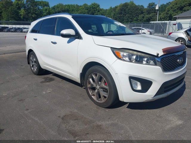 45303377 :رقم المزاد ، 5XYPK4A50GG063260 vin ، 2016 Kia Sorento 3.3l Sx مزاد بيع