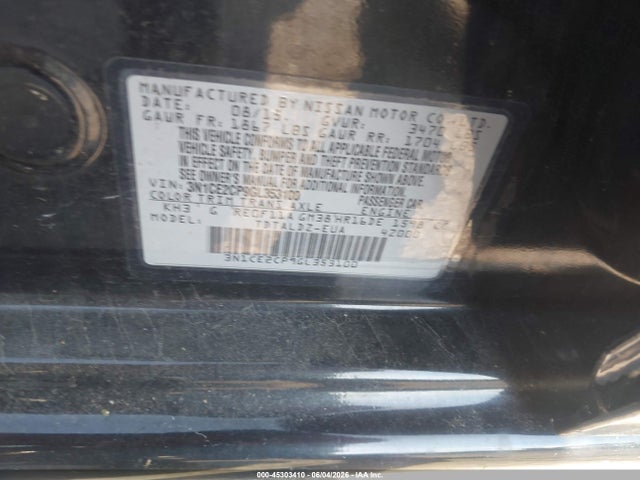 Aukcja sprzedaży 2016 Nissan Versa Note S (sr)/s Plus/sl/sr/sv, vin: 3N1CE2CP9GL353100, numer aukcji: 45303410