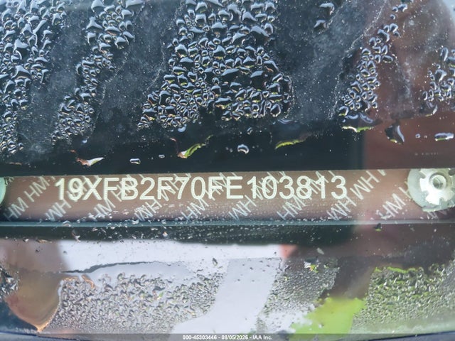 Honda CIVIC SE 2015 19XFB2F70FE103813 Image 9