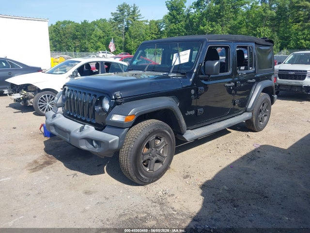 1C4HJXDG2KW507997 Jeep Wrangler Unlimited Sport S 4x4
