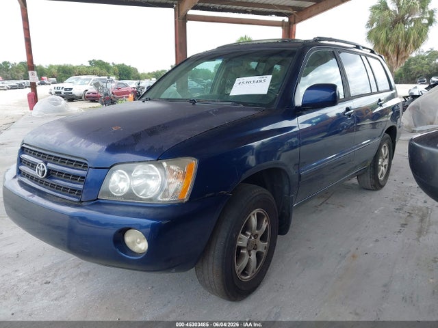 Продажа на аукционе авто 2002 Toyota Highlander Limited V6, vin: JTEGF21A020034941, номер лота: 45303485