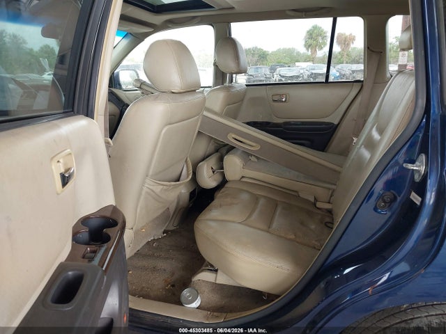 Продажа на аукционе авто 2002 Toyota Highlander Limited V6, vin: JTEGF21A020034941, номер лота: 45303485