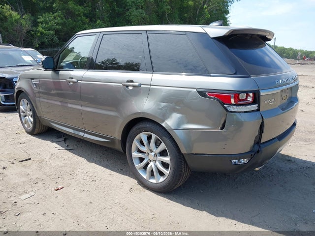 2017 Land Rover Range Rover Sport 3.0l V6 Supercharged Hse მანქანა იყიდება აუქციონზე, vin: SALWR2FV6HA177200, აუქციონის ნომერი: 45303576