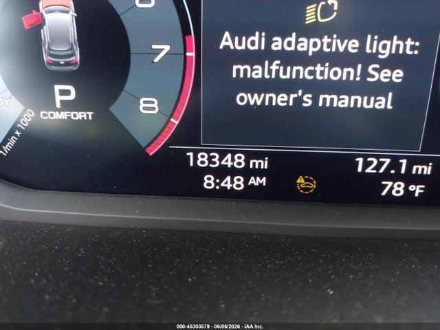 45303579 :رقم المزاد ، WA1DECF35P1075393 vin ، 2023 Audi Q3 Premium 45 Tfsi S Line Quattro Tiptronic مزاد بيع