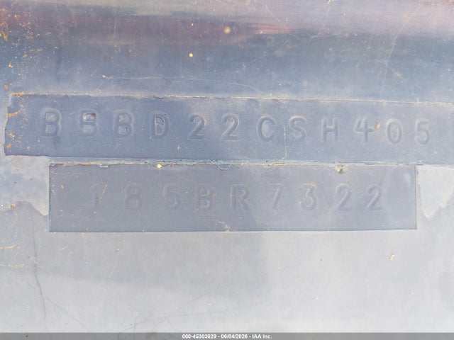 Aukcja sprzedaży 2005 Bayliner Fishing Boat, vin: BBBD22CSH405, numer aukcji: 45303629