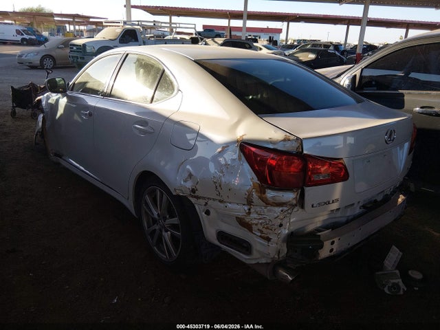 Aukcja sprzedaży 2006 Lexus Is 250, vin: JTHBK262765018920, numer aukcji: 45303719