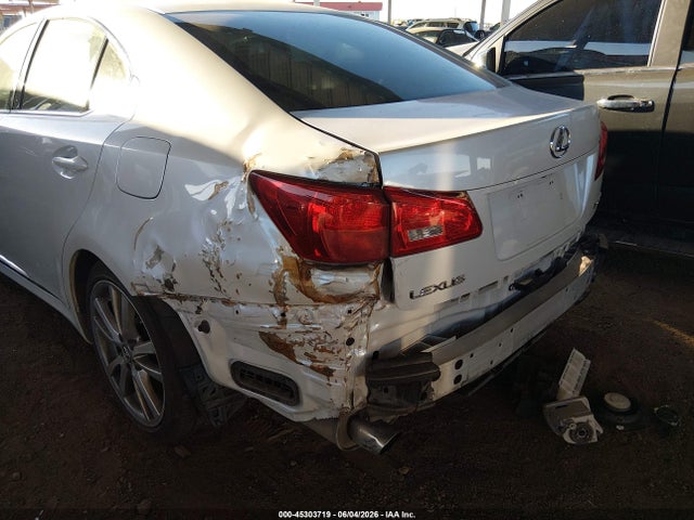 Aukcja sprzedaży 2006 Lexus Is 250, vin: JTHBK262765018920, numer aukcji: 45303719