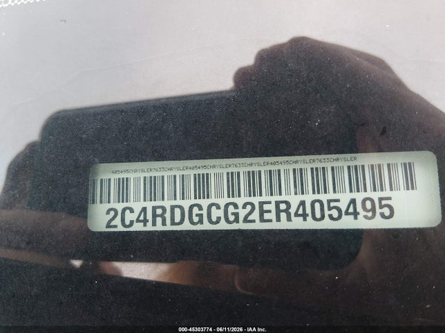 2C4RDGCG2ER405495 Dodge Grand Caravan Sxt