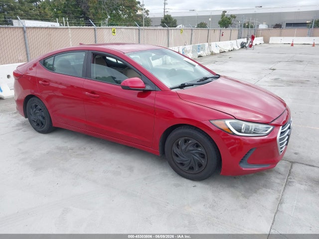 2017 Hyundai Elantra Se მანქანა იყიდება აუქციონზე, vin: KMHD74LF5HU418204, აუქციონის ნომერი: 45303806
