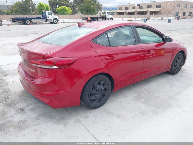 2017 Hyundai Elantra Se მანქანა იყიდება აუქციონზე, vin: KMHD74LF5HU418204, აუქციონის ნომერი: 45303806