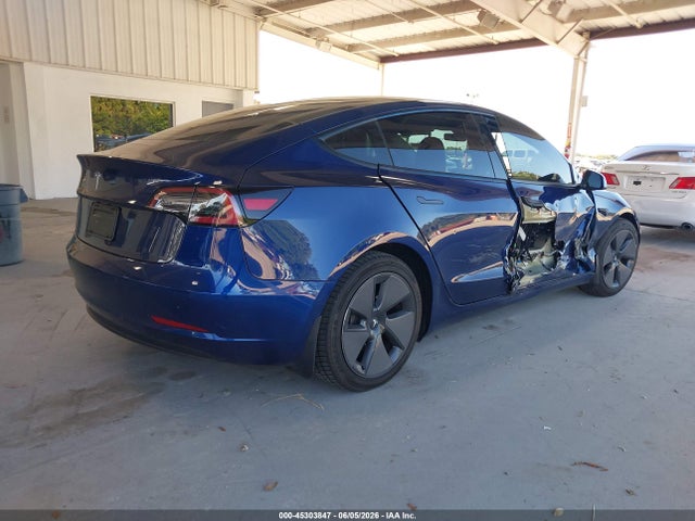 Tesla Model 3 Standard Range Plus Rear-wheel Drive 2021 5YJ3E1EA3MF991157 Image 4