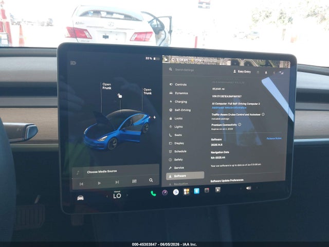 Tesla Model 3 Standard Range Plus Rear-wheel Drive 2021 5YJ3E1EA3MF991157 Image 7