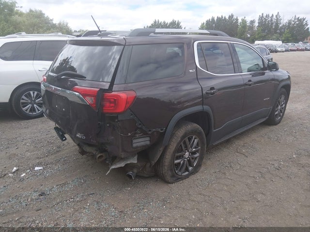 Продажа на аукционе авто 2018 Gmc Acadia Slt-1, vin: 1GKKNULS5JZ172833, номер лота: 45303922
