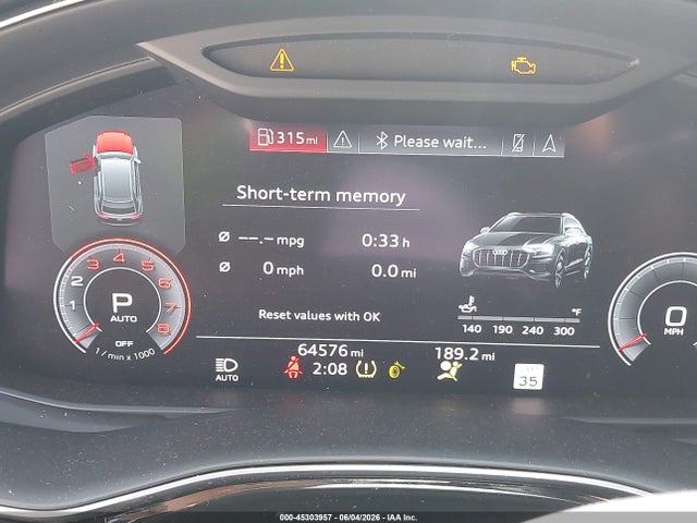 Aukcja sprzedaży 2019 Audi Q8 55 Premium, vin: WA1BVAF16KD005211, numer aukcji: 45303957