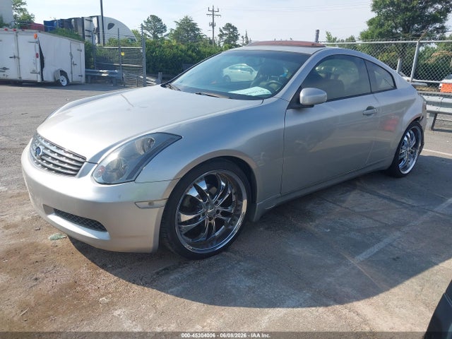 2003 Infiniti G35 Base W/leather მანქანა იყიდება აუქციონზე, vin: JNKCV54E73M201357, აუქციონის ნომერი: 45304006