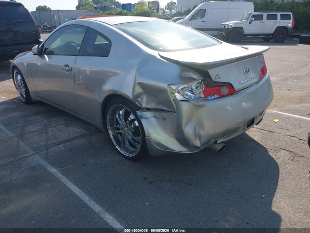 2003 Infiniti G35 Base W/leather მანქანა იყიდება აუქციონზე, vin: JNKCV54E73M201357, აუქციონის ნომერი: 45304006