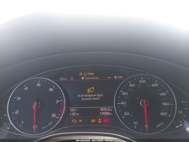 45304026 :رقم المزاد ، WAUBGAFC9CN023888 vin ، 2012 Audi A6 3.0 Premium مزاد بيع
