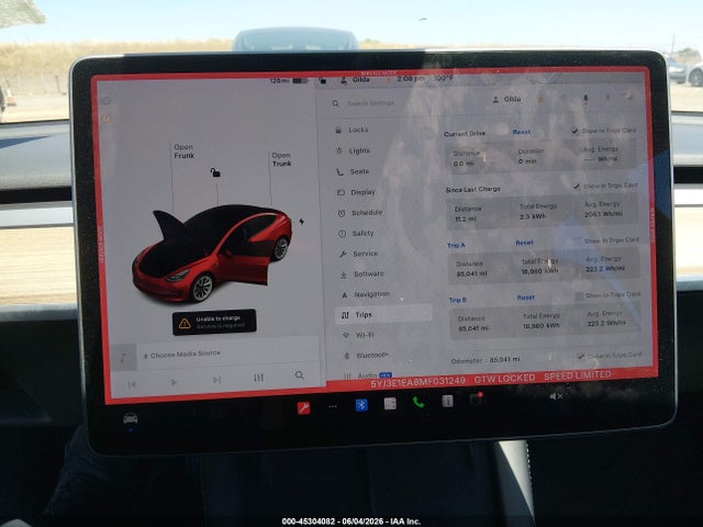 Продаж на аукціоні авто 2021 Tesla Model 3 Standard Range Plus Rear-wheel Drive, vin: 5YJ3E1EA8MF031249, номер лоту: 45304082