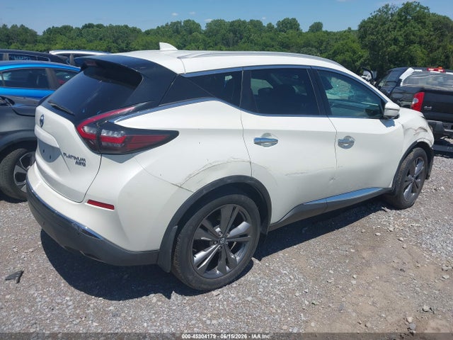 5N1AZ2DS1MC103042 Nissan Murano Platinum Intelligent Awd