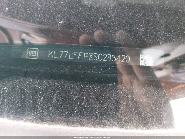 45304198 :رقم المزاد ، KL77LFEP8SC293420 vin ، 2025 Chevrolet Trax Fwd Ls مزاد بيع