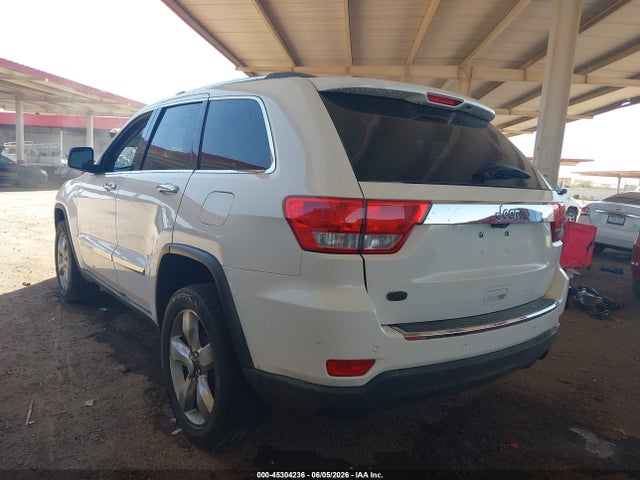 Продаж на аукціоні авто 2012 Jeep Grand Cherokee Overland, vin: 1C4RJECGXCC116268, номер лоту: 45304236