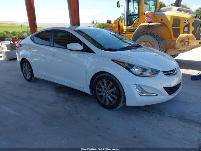 2016 Hyundai Elantra Se მანქანა იყიდება აუქციონზე, vin: 5NPDH4AE6GH655062, აუქციონის ნომერი: 45304266